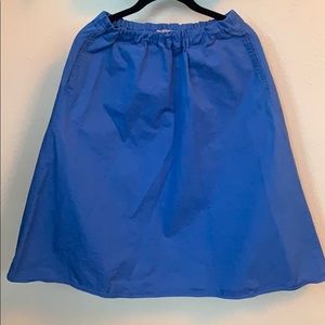 Everlane Easy Chino Skirt, Blue